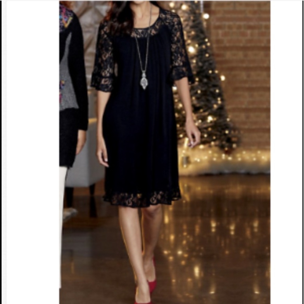 Monroe & Main New Vintage Lace Dress size XL